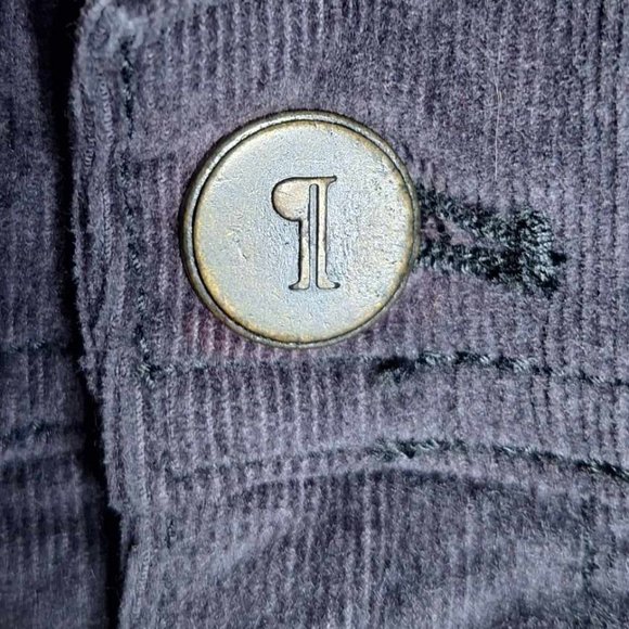 Pilcro by Anthropologie Moto Zip Gray Corduroy Skinny Pants Size 6 - Picture 5 of 13